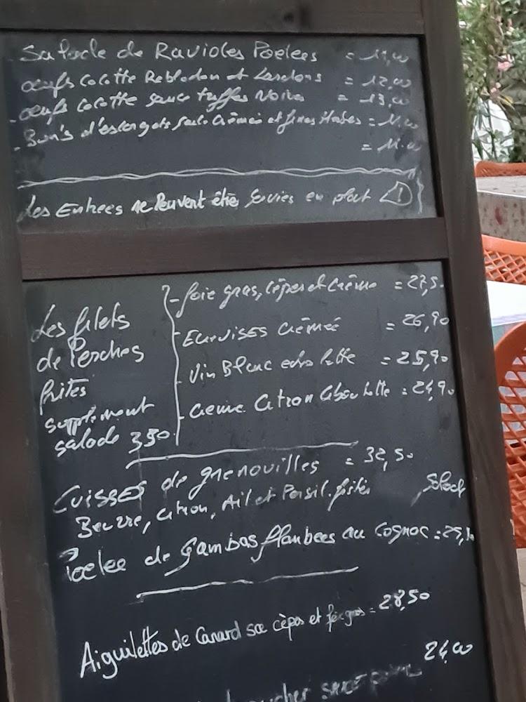 Le Chalet Gourmand - Menu Image 1