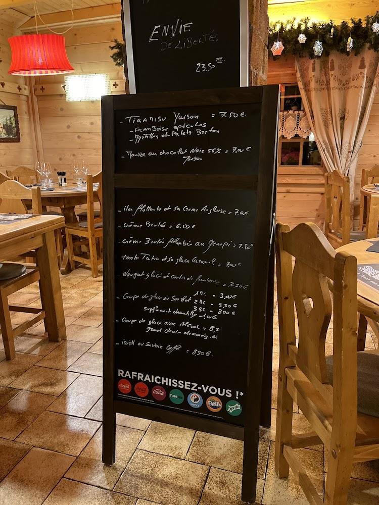 Le Chalet Gourmand - Menu Image 4